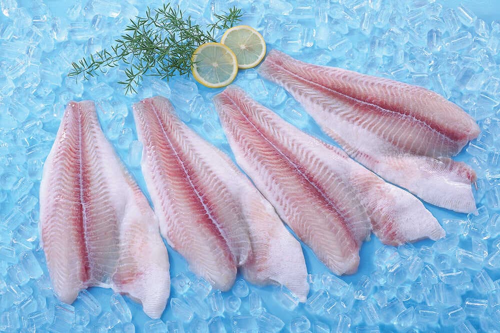 Pangasius fillet (untrimmed)