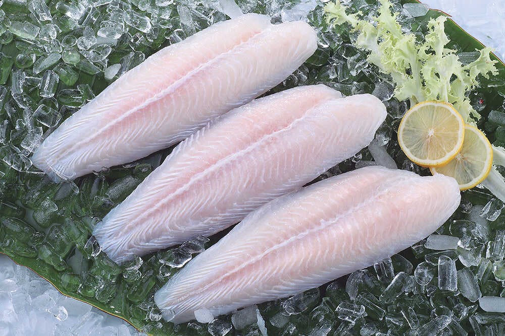 Pangasius fillet (well trimmed)